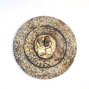 Seramik Özel Seri  Eski Çağ Figürlü Hitit Çivi Yazı Pano